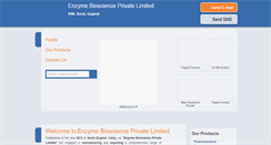 Desktop Screenshot of enzymebio.net